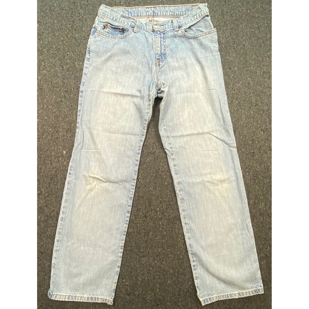 Polo Jeans Co Ralph Lauren Saturday Jeans 6x29 Women Light Blue 90s Skater Denim